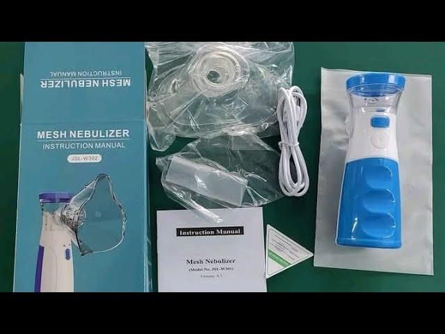 Instant Relief Your Pocket-Sized Solution Ultrasonic Mesh Nebulizer